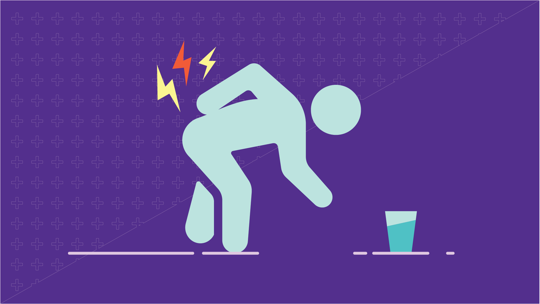 Most people are at least mildly dehydrated. And many suffer from back pain. Coincidence?