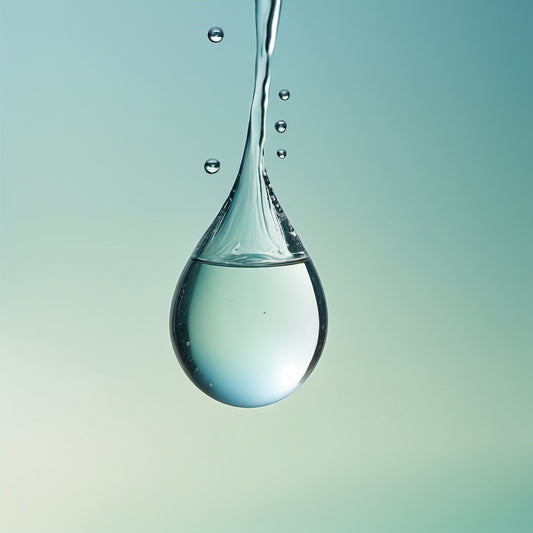 Drop of clean water